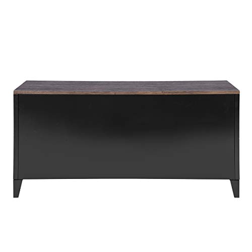 HouseinBox Office File Storage Console Cupboard Metal 3 Door