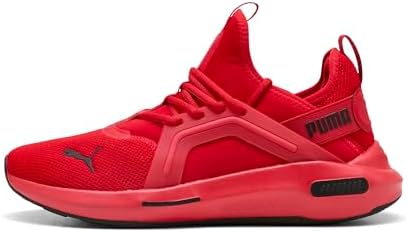 Puma Softride Enzo 5 Cross Training, da Uomo, Softride Enzo 5, Scarpe da Cross Training, per Tutti i Tempi, Rosso-Nero, Taglia 42, per Tutti i Tempi Red Puma Black, 44 EU