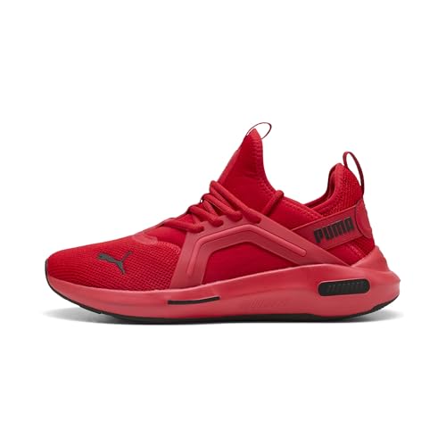Puma Softride Enzo 5 Cross Training, da Uomo, Softride Enzo 5, Scarpe da Cross Training, per Tutti i Tempi, Rosso-Nero, Taglia 42, per Tutti i Tempi Red Puma Black, 44 EU