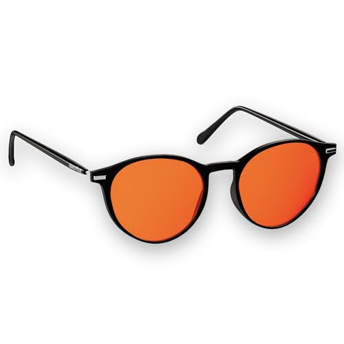 Sleep Ritual Lentes para Dormir Unisex. Lentes para Computadora, Celular o Tablet Nocturnos con Filtro de Luz Azul Avanzado con bloqueo del 97%.