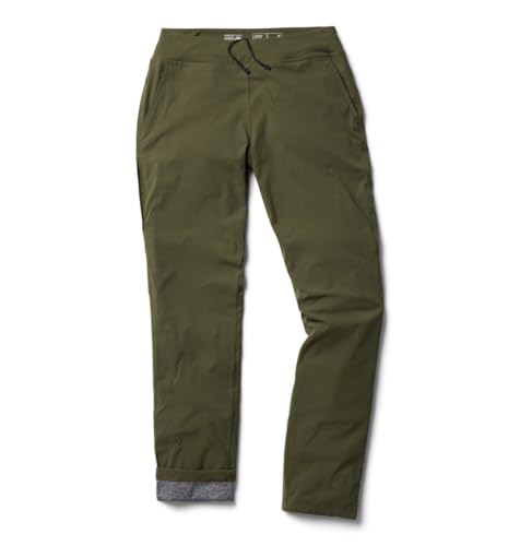 Mountain Hardwear Women's Dynama Lined Pant, Dark Pine, Large x Regular