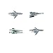Metal Earth 3D Model Kits - Dark Horse Mass Effect Set of 4 - Turian Cruiser - SX3 Alliance Fighter - Alliance Cruiser - SR2 Normandy