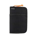 RFID Blocking Minimalist Passport Document Organizer Holder Pocket Notebook Cover Travel Wallet