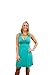 Charm Your Prince Women's Sleeveless Summer Sundress Turquoise Medium