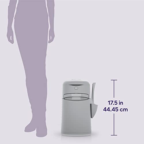 Litter Genie Easy Roll Pail Cat Litter Box Waste Disposal System for