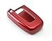 iJDMTOY (1 Exact Fit Gloss Metallic Red Smart Remote Key Fob Shell for Hyundai Veloster Sonata Elantra Genesis Kia Optima Forte (Please Double Check The Year/Fitment in Description)
