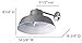 Canarm BL14CWS All Weather 1-Bulb Ceiling or Wall Mount All Weather Light with Clear Glass Globe, Grey Medium