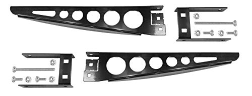 RV 4" Square Bumper-Mounted Cargo Box Support Arms (TM)