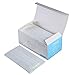 WensLTD 50 Pcs Disposable Face Masks, 4 Layer Activated Carbon Mask Breathable Dust Filter Masks Mouth Cover Masks with Elastic Ear Loop (White)