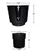 Car Cup Holder Expander - Fits Hydro Flasks 32/40 oz, Nalgene, Yeti & Large Bottles up to 3.8 inches Wide - for Car up to 3.2 Inches Wide - Charcoal