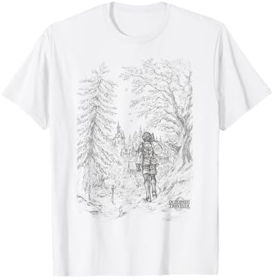 Amazon.com: OCTOPATH Traveler 0 - Key Visual T-Shirt : Clothing