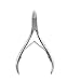 Stainless Steel Cuticle Nipper/Cutter/Clipper (Full Jaw, 4-Inch) Stainless Steel with Double Springs - Durable Manicure/Pedicure and Nail Art Tool - by Utopia Care