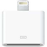 Apple Iphone and Ipod 30 Pin to 8 Pin Adapter (Non Retail Bulk Packaging)