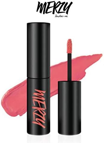 Merzy The First Velvet Tint #V2 Jack Rose Long Lasting Liquid Lipstick Made in Korea, Korean Cosmetics #Dab1026