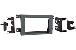 Metra 95-7870G Double DIN Installation Dash Kit for 2005-up Honda Ridgeline (Gray)