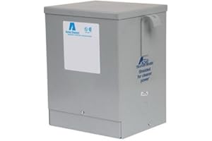 Acme Electric T279741S Dry Type Distribution Transformer, Single Phase, 120/208/240/277 Primary Volts, 120V/240V Secondary Volts, 60 Hz, 1.5 kVA