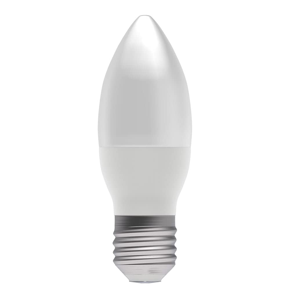 Maxim LED Bulbs [Pack of 10] Type: Candle E27 (Cool White) 6Watts (40Watts) / Pearl Finish/Energy Saving Multipack 40MLCE27W5X10 — image 1