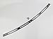 Black Deep Cut Beveled Windscreen Windshield Trim For 1996-2013 Harley Touring