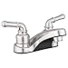 Pacific Bay Lynden Bathroom Sink Faucet - Metallic Plating Over Lightweight ABS Plastic (Brushed Satin Nickel)