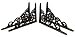 Lot of 4 Antique-Style Cast Iron SMALL 6 1/4