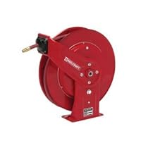 Reelcraft 7850 OLP 1/2-Inch by 50-Feet Spring Driven Hose Reel for Air/Water