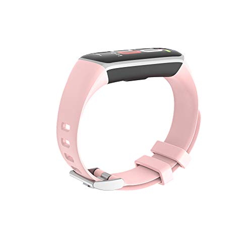 Fitness Tracker Watch,MeiLiio Waterproof Heart Rate Bluetooth Wristband with Blood Pressure,Activity Tracking,Sleep Monitoring,Pedometer,Step Calorie Counter Smart Bracelet for Android and iOS,Pink - Thumbnail 5