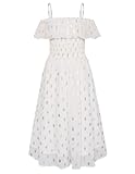 GRACE KARIN White Dresses for Girls Wedding Formal