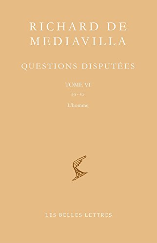 Questions disputées
