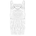 Evelots Men Slimming Body Shaper-Comfortable Stretchy Material-12 Panels-M/Large
