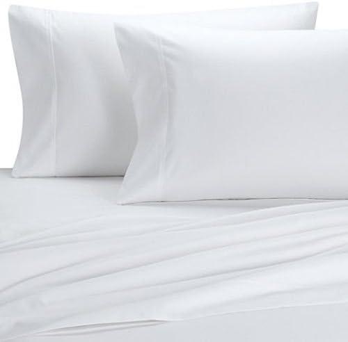 Deluxe’ Solid 3 Peices Bed Duvet Cover Set 100 Percent Egyptian Cotton Fine Single Yarns 600 Thread Count Features Indulgently Soft Surface with a Lovely Sheen!! Set Includes; One Duvet Cover + Two pillow Shams (Queen, White)