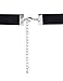 Mudder Velvet Chokers Black Ribbon Choker Necklaces for Women Girls, 2 Pieces