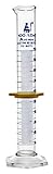 Graduated Cylinder, 100mL - ASTM, Class A Tolerance