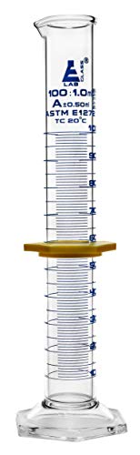 Graduated Cylinder, 100mL - ASTM, Class A Tolerance