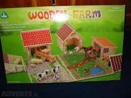 wooden farm set elc