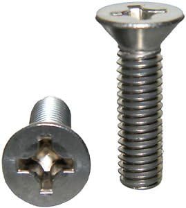 Stainless Steel Flat Head machine Screws 1/4-20 x 3/4034; Qty 25