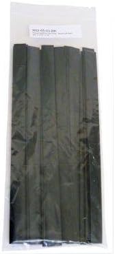 Polypropylene (PP) Plastic Welding Rod, 3/4 in. x 1/16 in. Ribbon, 30 ft, Black by Polyvance