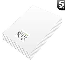 White Polystyrene Flexible Plastic Board