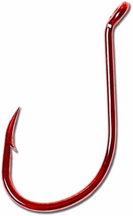 Lazer SharpEagle Claw Lazer Sharp Long Shank Octopus Hook Offset Up Eye Barbed Size Medium Wire Hooks