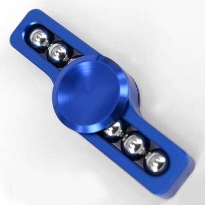 Fidget Hand Spinner Toys Stress Reducer for Children and Adults blue