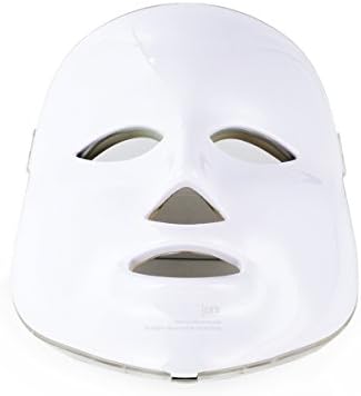 LED Photon Therapy Seven color Light Treatment Facial Beauty Skin Care Phototherapy Mask White