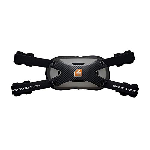image for Shock Doctor Ultra Carbon Chin Strap for Football., ADULT L/XL, BLACK/