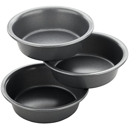 Wilton Mini Round Cake Pans, STD, SilverWilton NonStick Mini Round Pan
