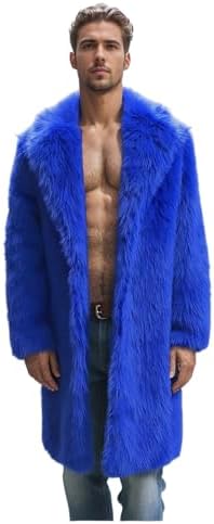 Aphratti Women's Faux Fox Fur Trim Hooded Knit Cape Cloak Coat One