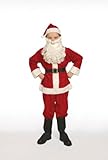 Complete Santa Claus Suit Set Child Costume Size 12 Large by Halco