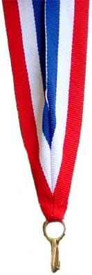 MEDAL RIBBONS,BLUE,RED,WHITE
