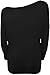 WearAll Ladies Off Shoulder Batwing Long Sleeves Plain T-Shirt Womens Tunic Top - Black - 8-10