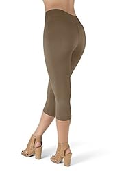 SATINA High Waisted Capri Leggings for Women