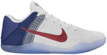 Amazon ナイキ メンズ コービー１１ Kobe Xi 11 Elite Low Usa バッシュ White University Red Deep Royal Blue 並行輸入品 バスケットボール