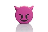 Emoji Powerbank 2600mah power bank External Battery Charger Unicorn Cartoon Portable Backup Pack compatible with iPhone 7 Plus 6 6S Plus 5S 5C SE 4S Android Phone (Purple Devil Emoji)