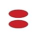 VELCRO Brand for Fabrics | Permanent Sticky Back Fabric Tape for Alterations and Hemming | Peel and Stick - No Sewing, Gluing, or Ironing | Pre-Cut Ovals, 1 x 3/4 inch, White - 16 Sets